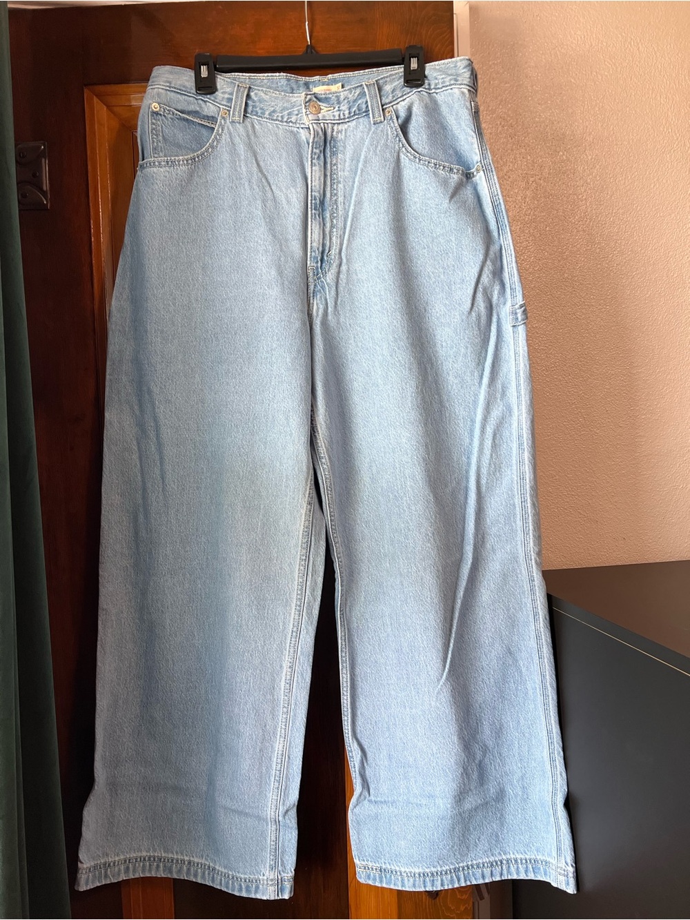Levi's Cinch Waist Baggy Carpenter Denim
